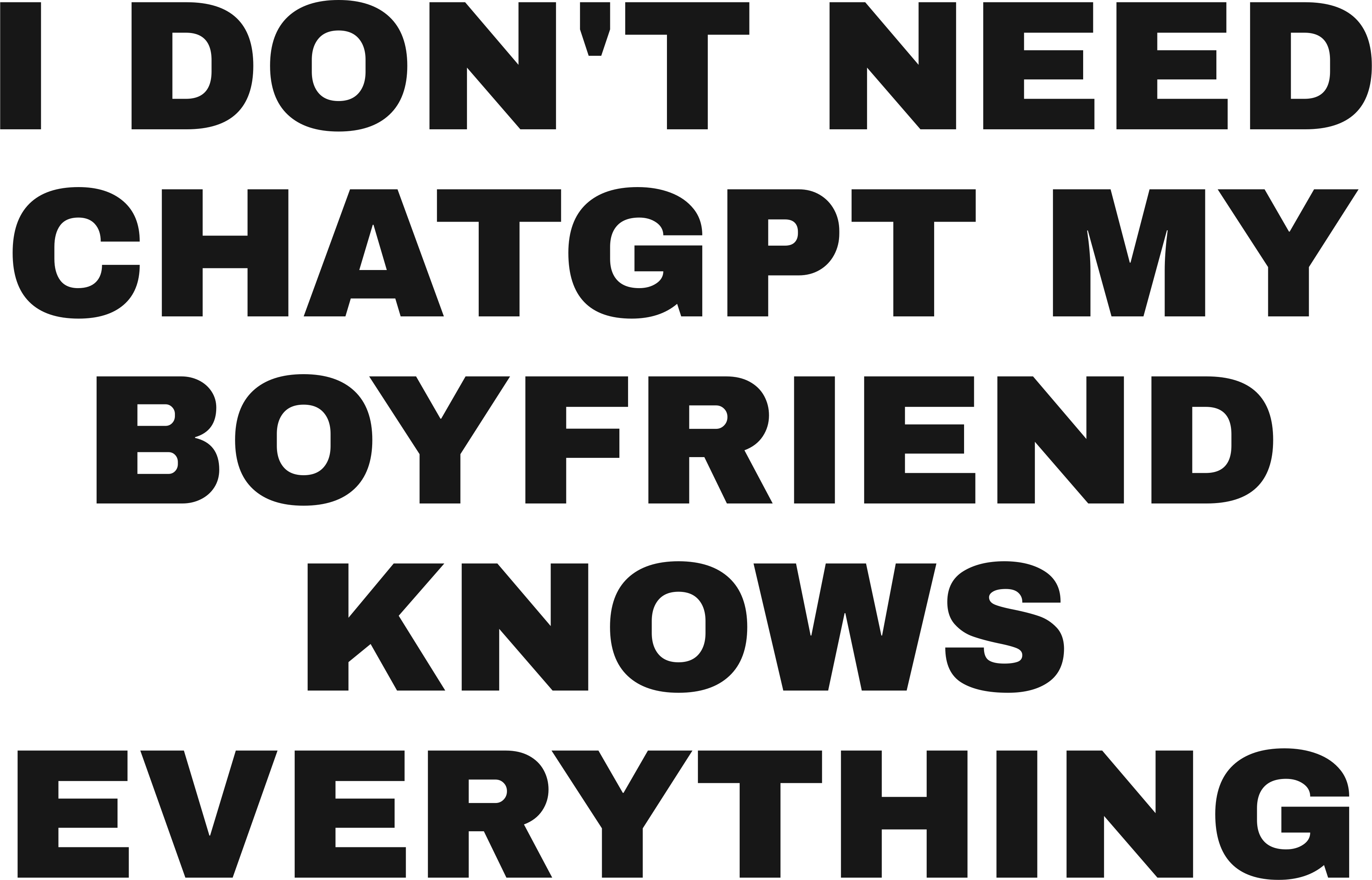I DON'T NEED CHATGPT MY BOYFRIEND KNOWS EVERYTHING