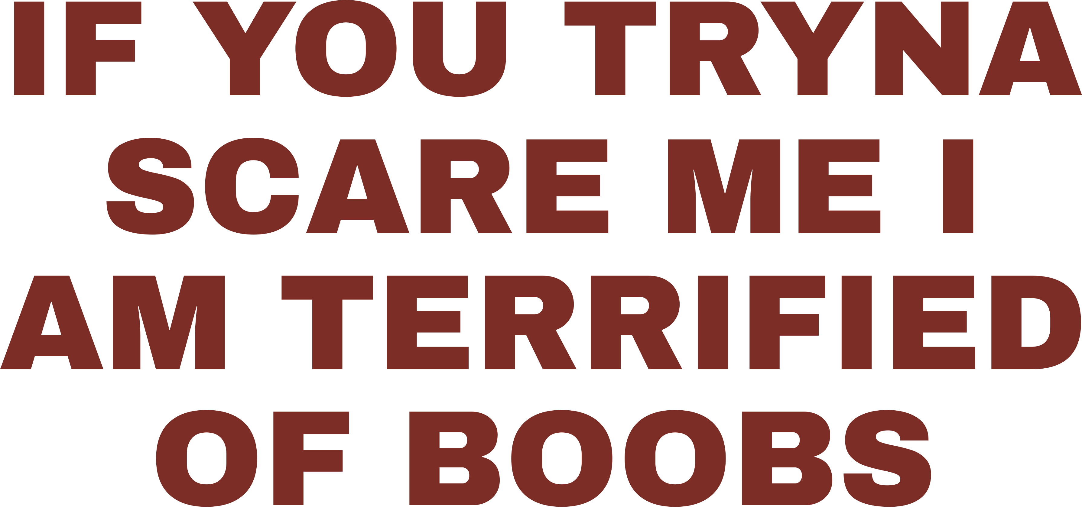 IF YOU TRYNA SCARE ME I AM TERRIFIED OF BOOBS HOODIE