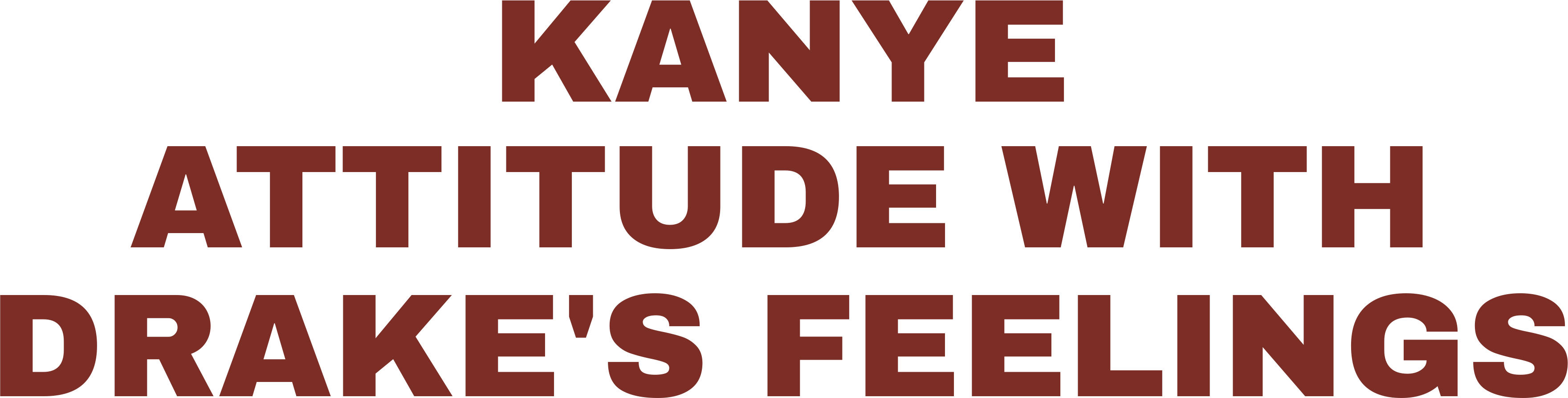 KANYE ATTITUDE WITH DRAKE'S FEELINGS HOODIE