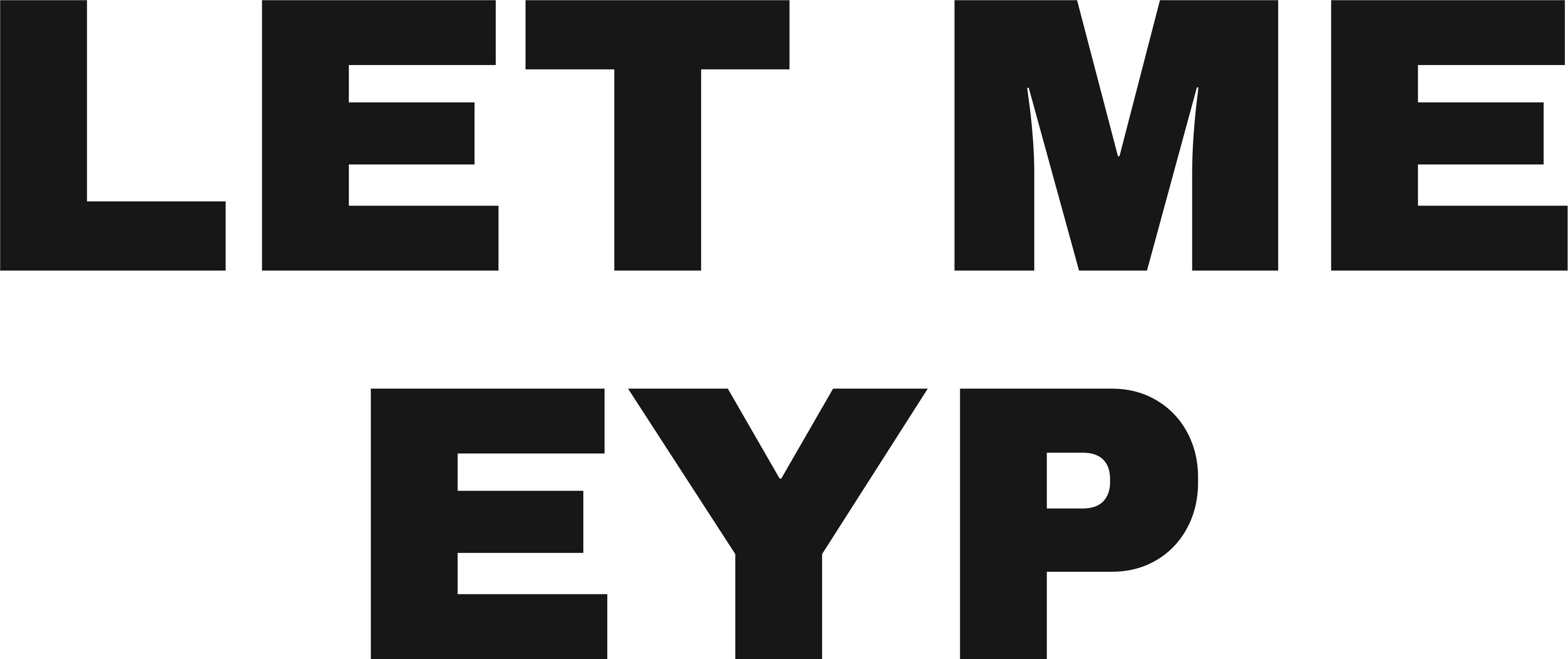 LET ME EYP HOODIE