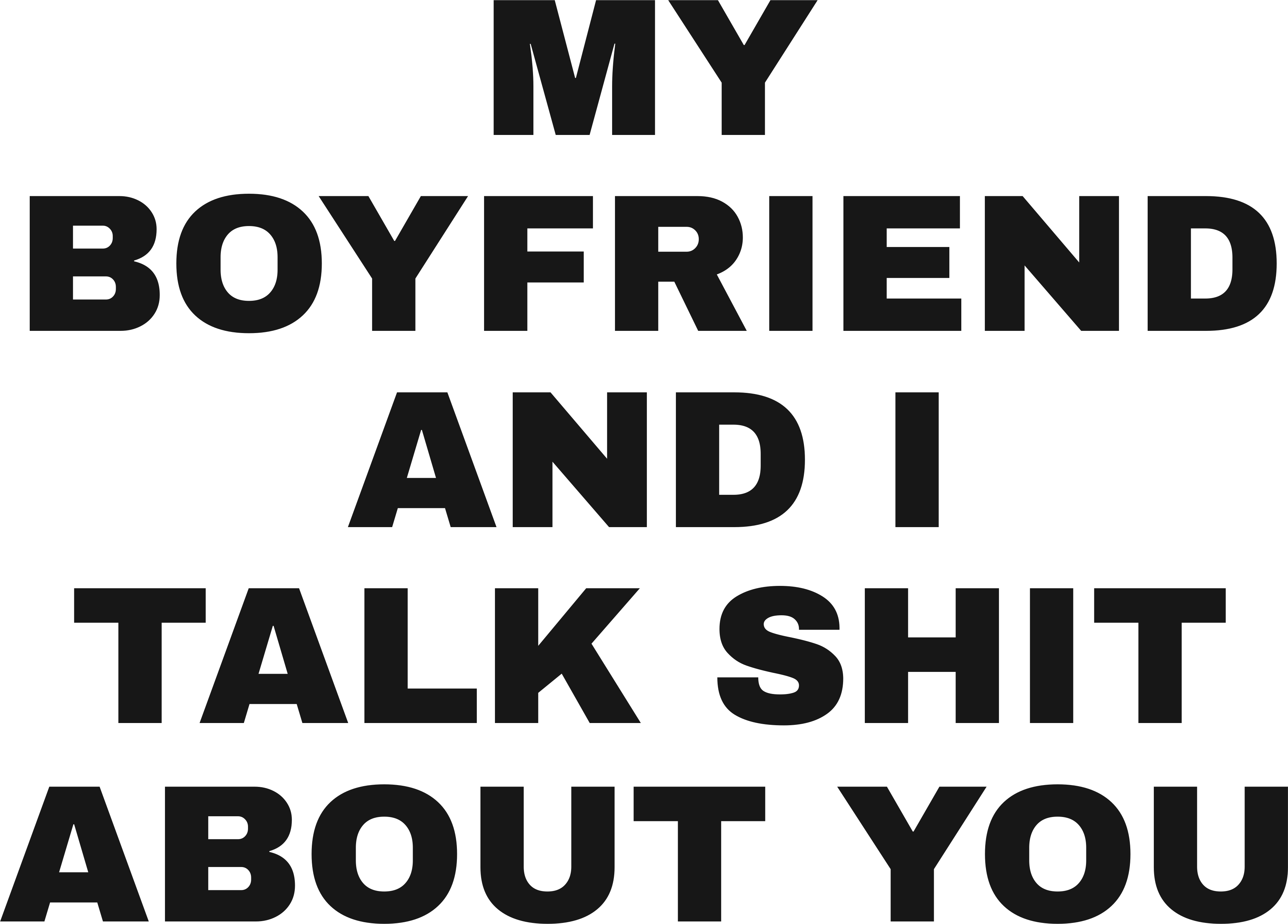 MY BOYFRIEND AND I TALK SHIT ABOUT YOU HOODIE