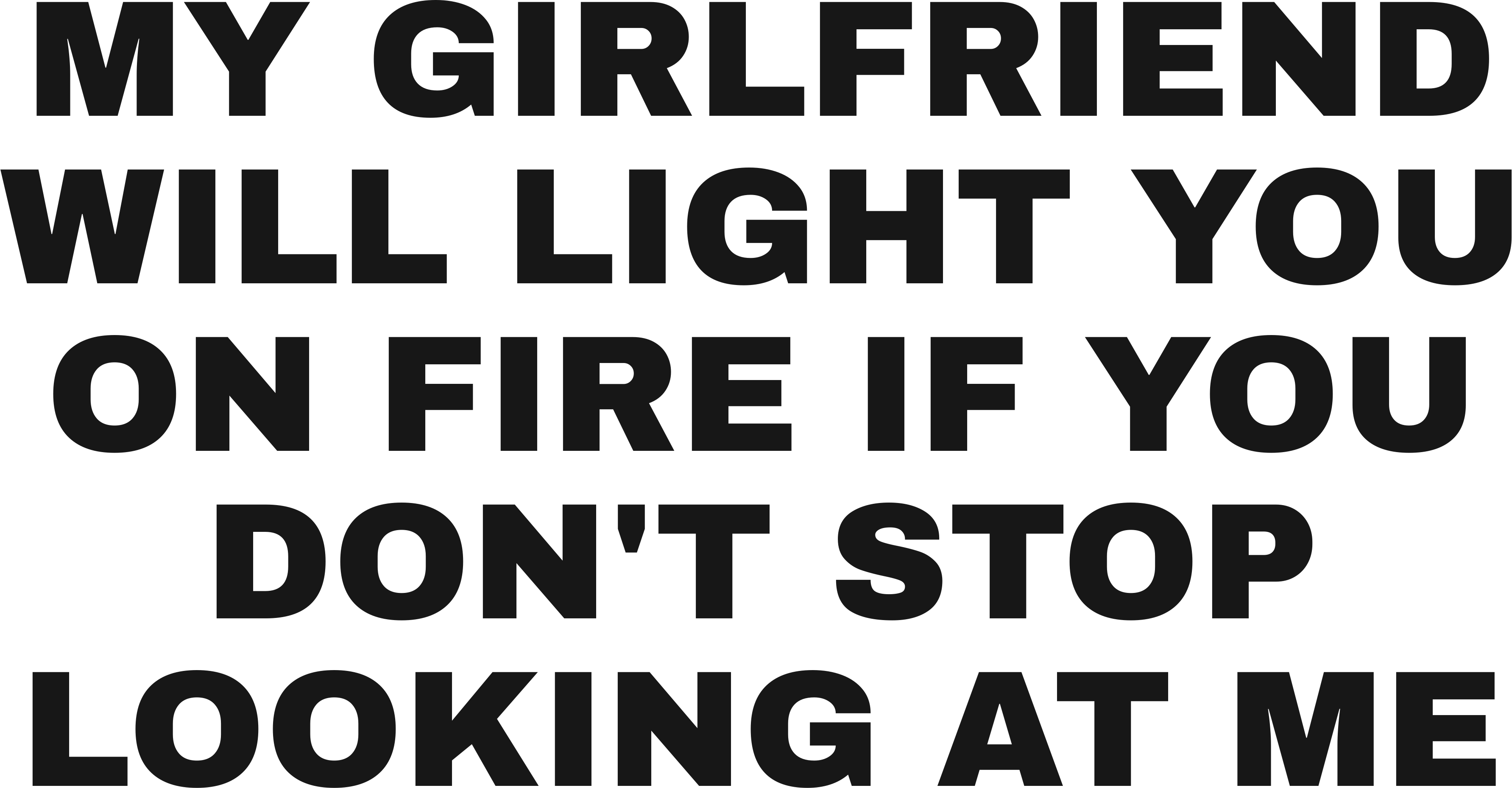 MY GIRLFRIEND WILL LIGHT YOU ON FIRE IF YOU DON'T STOP LOOKING AT ME HOODIE