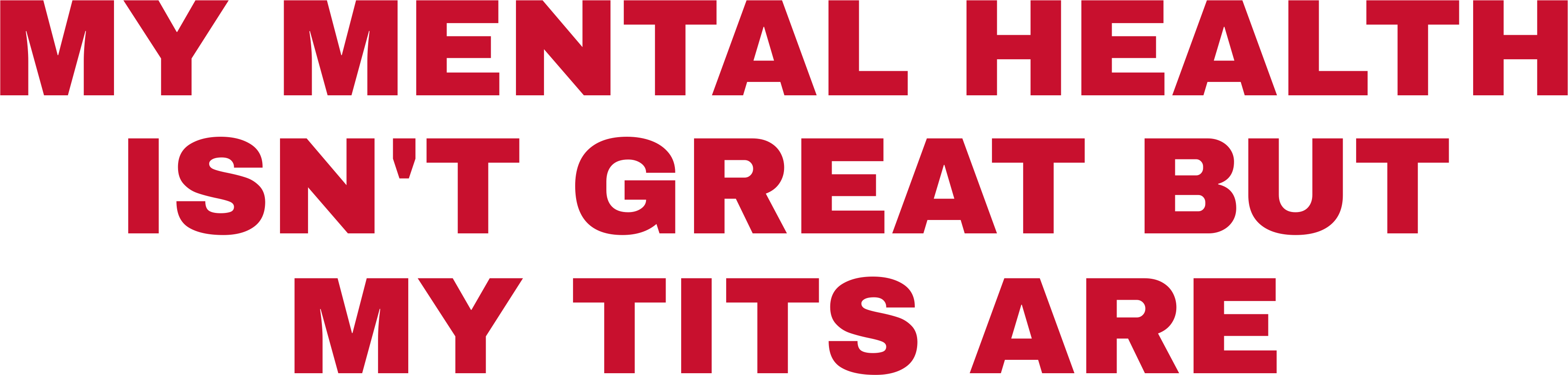 MY MENTAL HEALTH ISN'T GREAT BUT MY TITS ARE HOODIE