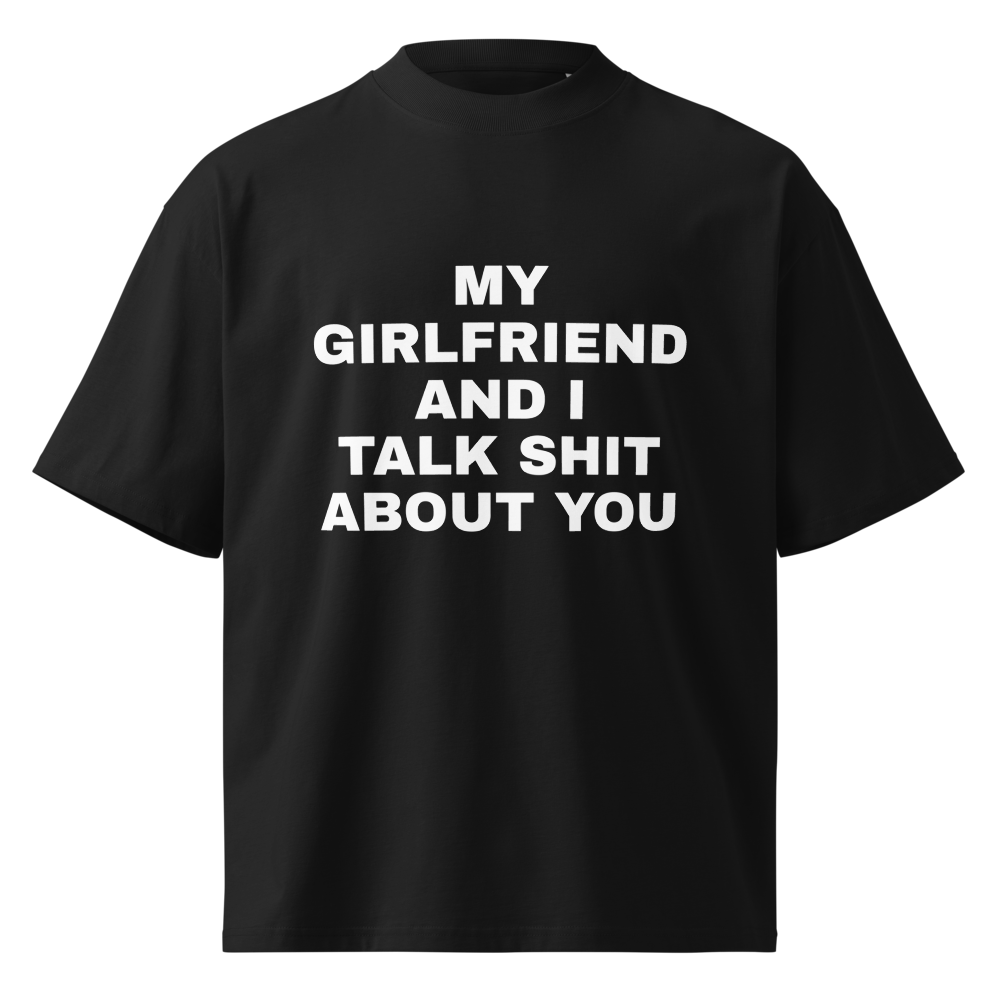 Shit Talking Matching Set matching t-shirt set – black front view | So True