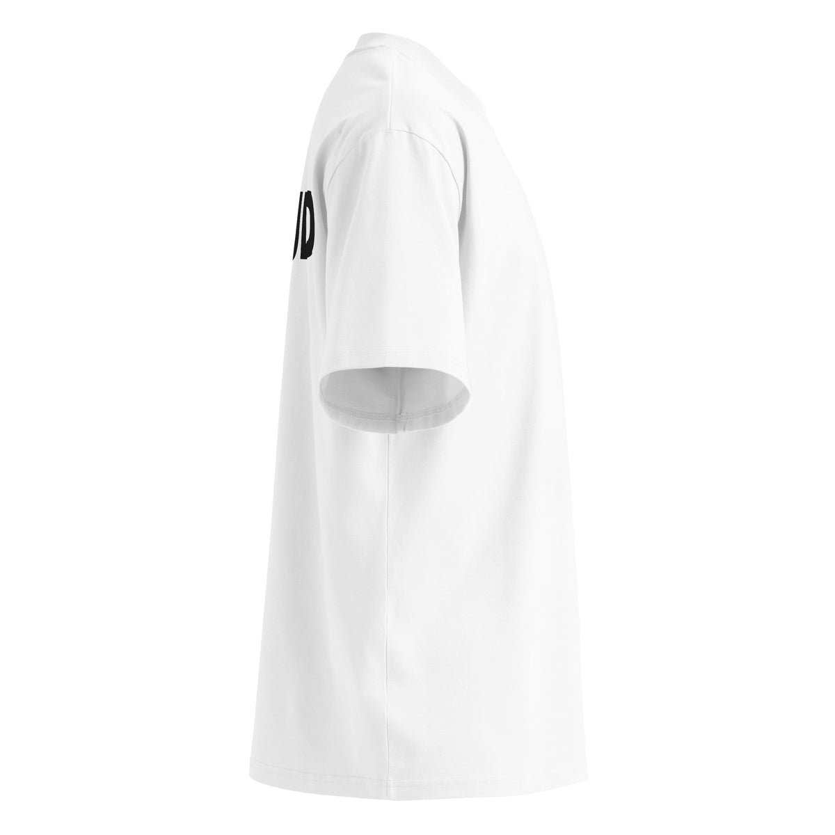 CHUD oversized t-shirt – white right view | So True