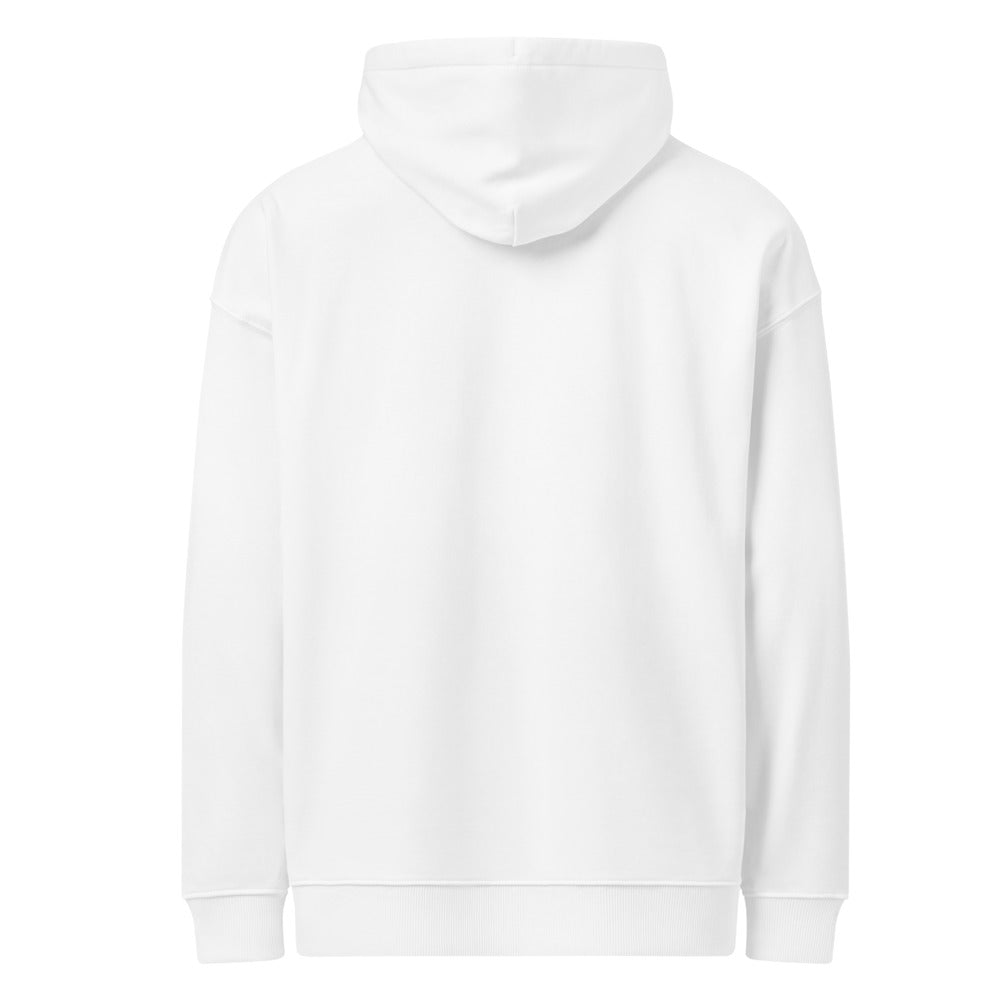 PASTA SEX WINE oversized hoodie – white back view | So True