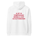 A GF IS TEMPORARY BEING A HOT EX IS FOREVER HOODIE