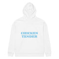 CHICKEN TENDER oversized hoodie – white back view | So True