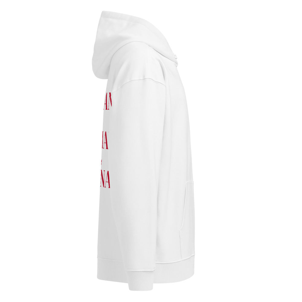 EAT ITALIAN DRIVE GERMAN MARRY LATINA HOODIE